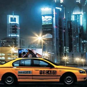 P4 Publicidad Exterior Taxi Techo Pantalla LED Doble Cara 8K HDR10 + Impermeable IP67 4G WiFi - Product Image 5