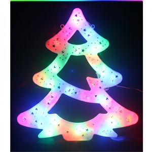15.5 \ "ha condotto la decorazione dell'albero di Natale con luce 24PCS Per Set - Product Image 4