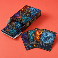 Cartes de jeu TCG Anime personnalisées imprimées en gros d'usine, cartes de jeu TCG style Anime, cartes de jeu de collection avec boîte de rangement