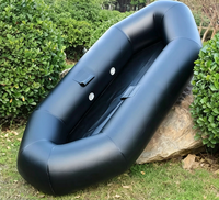 Packraft gonflable ultra-léger 200D TPU, prêt à être expédié, écologique, pour activités de dérive en plein air, sans siège