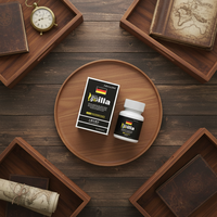 Échantillon Gratuit : Comprimés de Ginseng et d'Huître Black King Kong – Compléments Herbales pour Hommes, Énergie, Croissance Capillaire, Golden Gun, Petit Canon d'Acier