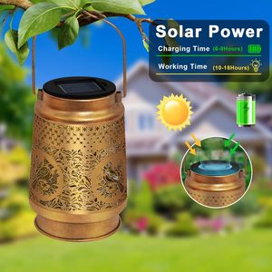 Red Bird presenta lámparas solares Ip65 para mujeres, madres y abuelas, decoraciones de jardín impermeables para exteriores, LED colgantes - Product Image 4