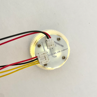 Panneau de boutons d'ascenseur à LED bleu et blanc au design moderne pour appartement, pièces de rechange pour boutons de pression