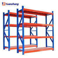 Étagère de stockage de palettes industrielle à plusieurs niveaux réglable en acier robuste, super résistante