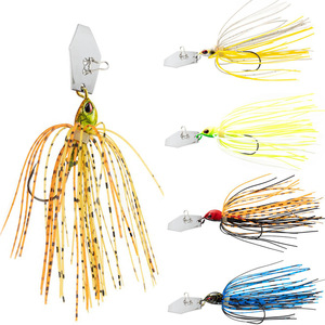 เหยื่อตก<span class=keywords><strong>ปลา</strong></span>โลหะแบบหมุนพร้อมหนามป้องกันสายพันกัน ดีไซน์หมุนได้ ลดเสียงรบกวน เหมาะสำหรับตกปลาแบส <span class=keywords><strong>ปลา</strong></span>เทราต์ ในแม่น้ำ/ทะเลสาบ/ลำธาร - Product Image 1