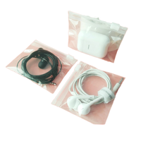 Petit Sac de Rangement en Plastique Transparent pour Circuits Intégrés, Câbles de Données, Chargeurs, Câbles d'Écouteurs — Idéal pour l'Emballage et le Reconditionnement