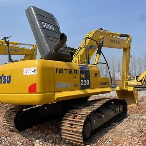 รถขุดไฮดรอลิกขนาดใหญ่ Komatsu PC220-8 PC200-7 PC210 PC220 มือสอง ของแท้จากญี่ปุ่น น้ำหนัก 22 ตัน Komatsu PC220-8 - Product Image 1