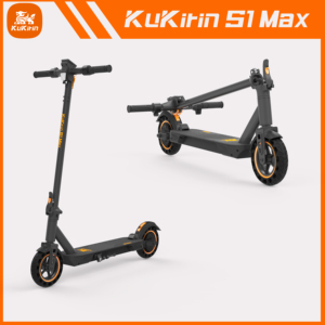 Factory 36V 10.4Ah 350W Sine Wave 25kmh 8 Inch Honeycomb Solid Tire Foldable Rear Suspension Kukirin S1 Motorized <b>Scooter</b> S1Max - Product Image 6