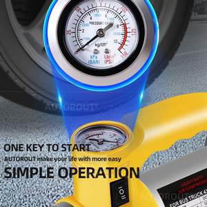 DC12V ปั๊มลมยาง150PSI สำหรับรถยนต์แบบเบาปั๊มลม - Product Image 6