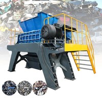 Mesin Penghancur Logam Campuran Rongsokan Bodi Mobil, Sisa Baja, Rangka Aluminium, Rongsokan AC, Logam Non-Ferrous