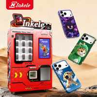 Distributeur automatique de coques de téléphone à impression facile pour les stations routières