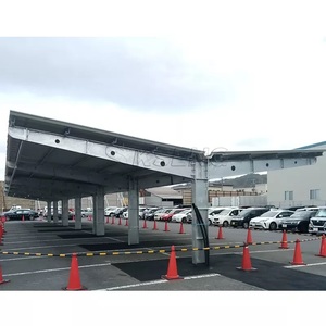 Kit de carport solaire en acier au carbone KS-C - Garantie 10 ans, durée de vie 25 ans - Garage et <span class=keywords><strong>parking</strong></span> photovoltaïques - Product Image 3