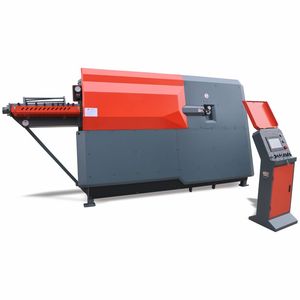Giá cả cạnh tranh đầy đủ tự động thủy lực điều khiển CNC dây sắt thép cây vòng sắt thép thanh khuấy Bender và cắt - Product Image 2