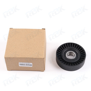 Polea tensora Toyota 16603-0V020 con rueda guía para reemplazo y reparación - Product Image 1