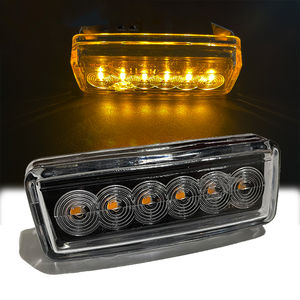 Luz lateral de camión de 1 pieza, indicador lateral de 24V, compatible con <span class=keywords><strong>SCANIA</strong></span> R420 R620 R500 <span class=keywords><strong>P400</strong></span> P450 R730 G400 G460 1928063 - Product Image 5