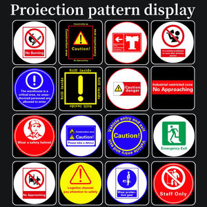 40 واط مخصصة رافعة شوكية لافتات السلامة أدى أضواء الإعلان عن الأشياء المعلقة علامات التحذير الأرضية الأضواء - Product Image 2