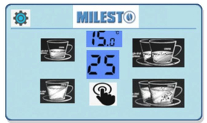 1961-1 en gros <span class=keywords><strong>Pas</strong></span> <span class=keywords><strong>Cher</strong></span> En Acier Inoxydable Italien Semi-Automatique PID contrôle Pompe Vibrante Électrique Fabricant de Machine À Café Expresso - Product Image 2
