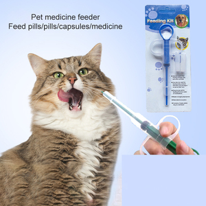 Distributeur de pilules pour animaux de compagnie, type seringue, distributeur de médicaments pour chats, outil d'alimentation orale à pointe souple pour chatons, petits chiens - Product Image 1