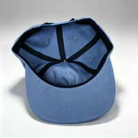 Casquette Dad Hat unisexe décontractée en toile de coton bleu foncé non structurée à 5 panneaux, idéale pour l'extérieur – Meilleure vente