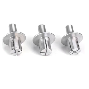 Rivets à tête ronde en acier inoxydable et aluminium, rivets à percussion de qualité industrielle, diamètre 4 1/2 pouces - Product Image 1