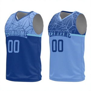 Maillot de basketball personnalisé sublimé, col en V, sans manches, anti-humidité, unisexe adulte, avec numéros d'équipe imprimés, en polyester - Product Image 4