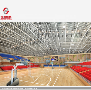 Estructura de Acero Ligero Prefabricada de Bajo Costo para la Construcción de Techos de Gimnasios y Estadios Deportivos Modelo Andy SF - Product Image 3
