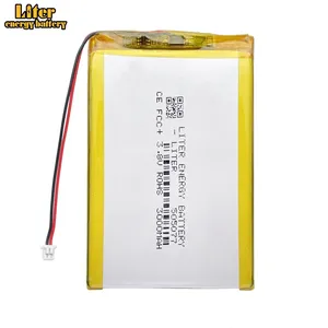 Batterie Lipo rechargeable 505077 3000mah 3.8V pour <span class=keywords><strong>console</strong></span> de jeu ANBERNIC <span class=keywords><strong>RG350</strong></span> RG350M, livres électroniques, GPS, PDA - Product Image 1