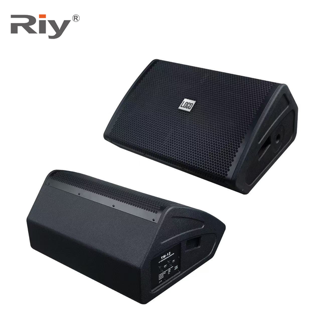 TM-12P Passive Stage Monitor Speaker 12/15 Inch 1300W Metal Shell Wood Body Active Monitor Speaker Used for Live Sound Systems