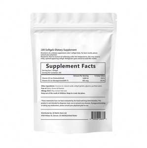 Vitamina D3 y K2 Softgels-Promueve la absorción, la digestión y mantiene el suplemento de salud - Product Image 2