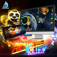 Promotion Price Online Game Software Panda Vs Alien Shooting Galaxy King Mobile Game Platform