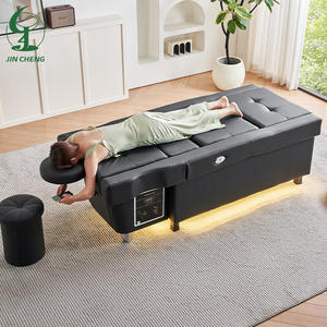 Jincheng Thai-Massageliege <span class=keywords><strong>Salon</strong></span> Elektrische Rückenlehnenverstellung Pediküre Haarwaschstuhl Kopf-Spa <span class=keywords><strong>Shampoo</strong></span>-Liege Pediküre-Massageliege - Product Image 2