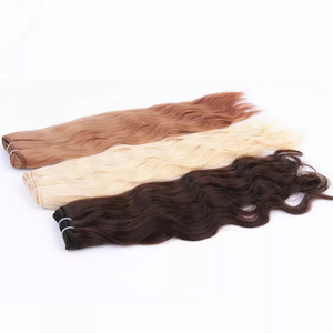 Extensiones de Cabello Humano Remy de Jazmín, Doble Trama, Voluminosas, Tejidas a Máquina, Rubias, de 18-24 Pulgadas - Product Image 2