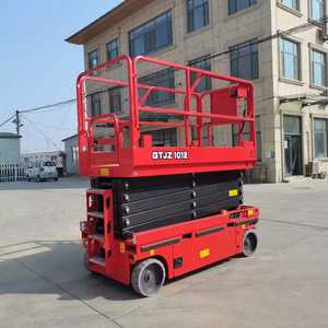 Plataforma Elevadora de Tijera Autopropulsada, Plataforma de Trabajo Aérea con Plataforma de Extensión de 0.9M - Product Image 4