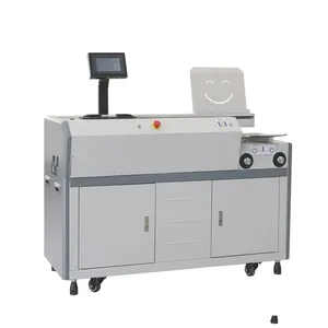 T60A4 Automatische Hot Melt Lijm Bindmiddel A4 Perfect Binder A3 Bookbind Machine A4 Boek Bindmachine