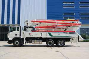 JUHE Fabrik preis 30m 36m 38m 43m Beton pumpe LKW Beton pumpe Beton ausleger pumpe LKW zum Verkauf - Product Image 3