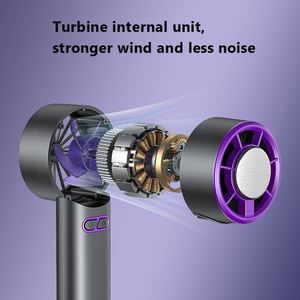 Mini-ventilateur portable USB rechargeable à réglage de vitesse élevée pour refroidissement rapide et compression de glace - Product Image 4