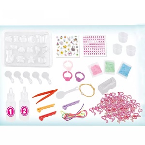 Kit de Bricolage pour Filles : Série de Bijoux en Gel, Ensemble d'Outils, Pâte à Modeler Colorée, Slime Cristallin, Jouet DIY pour Enfants - Product Image 6