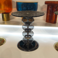Table basse ronde de luxe pour hôtel - Design moderne en cube pour le salon, tables basses d'angle, meubles