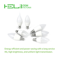 Ampoule LED E14 SMD 9W 810lm 3000K-6500K Angle de faisceau 160° 100-265V Lampe IC-DOB pour la maison et l'hôtel
