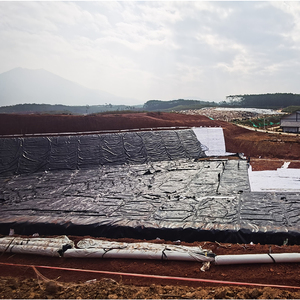 Géomembrane en HDPE résistante à la corrosion et imperméable, revêtement de barrage de déchets miniers, lagune minière - Product Image 5