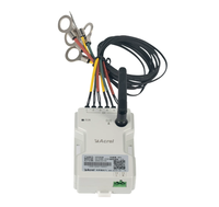 Acrel ATE300M Sensor Suhu Nirkabel Multi Saluran 6 Saluran Probe NTC untuk Pemantauan Sambungan Busbar Switchgear MV LV