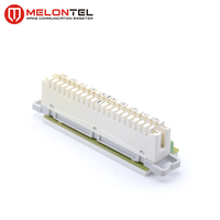 Bloc de jonction téléphonique MT-2006, 10 paires, bande LSA, vis LSA, module PCB Krone, bande Krone