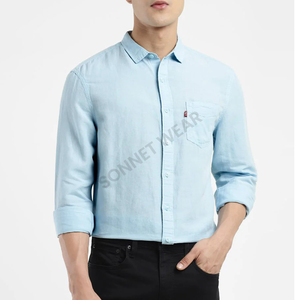 Camisa de manga larga tejida para hombre duradera con patrones clásicos y ajuste relajado, perfecta para capas y actividades al aire libre - Product Image 2