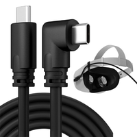 Cable de conexión USB 3,1 C para gafas de realidad virtual Oculus Quest 2, Cable de datos de interacción de ordenador humano, 3M, 5M