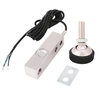 Celda de Carga Santwell SQC-12 C3 0.5t 1t 2t 3t, Sensor de Cizallamiento IP68 de Acero Aleado para Básculas de Plataforma, Tolvas y Tanques OEM