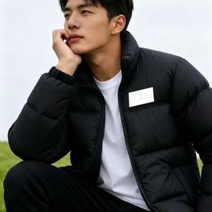 <span class=keywords><strong>Chaqueta</strong></span> para Hombre, Diseño Moderno, de Alta Calidad, Acolchada, para Invierno, Cálida, con Relleno de Plumón, 2024, Superficie Lisa - Product Image 4