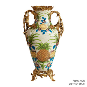 Boîte à mouchoirs en céramique 1 pièce de luxe moderne blanc/<span class=keywords><strong>noir</strong></span> avec décorations de style chinois classique antique pour la maison - Product Image 5