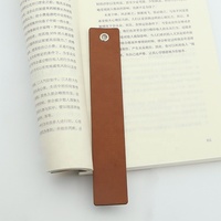 Marque-page vierge en similicuir PU 17*3cm pour gravure laser, marque-page en similicuir gravable acceptant logo ou design personnalisé