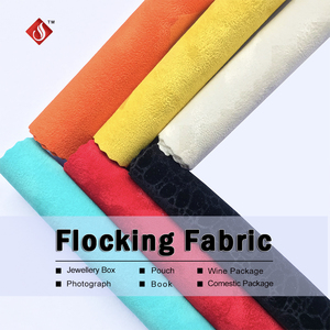 <span class=keywords><strong>Polyester</strong></span> Nhung Vải/Nylon <span class=keywords><strong>Flock</strong></span> Vải Cho Hộp Đồ Trang Sức Gói - Product Image 1