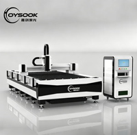 Machine de découpe laser à fibre métallique Hoysook avec source laser Raycus / Max / IPG à vendre